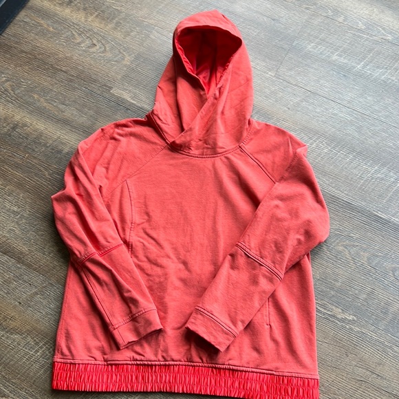 lululemon athletica Tops - Lululemon All Good Pullover Hoodie 10 Heathered Alarm